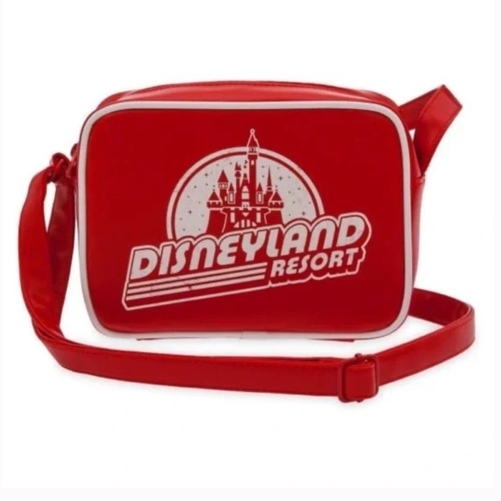 Disney Red Disneyland Resort Crossbody Bag